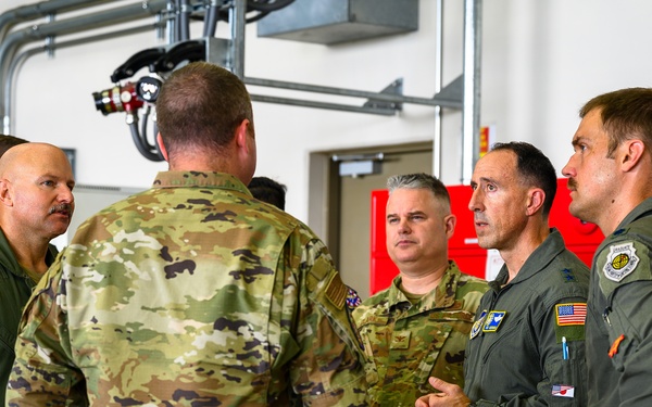 Fifth Air Force DCOM visits 354th AEW at MCAS Iwakuni