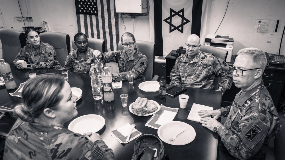 Top air defenders from EUCOM and Israel strengthen bonds, professional and personal