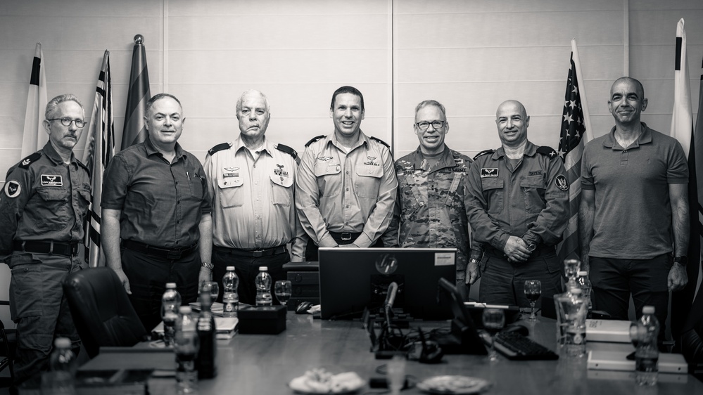 Top air defenders from EUCOM and Israel strengthen bonds, professional and personal