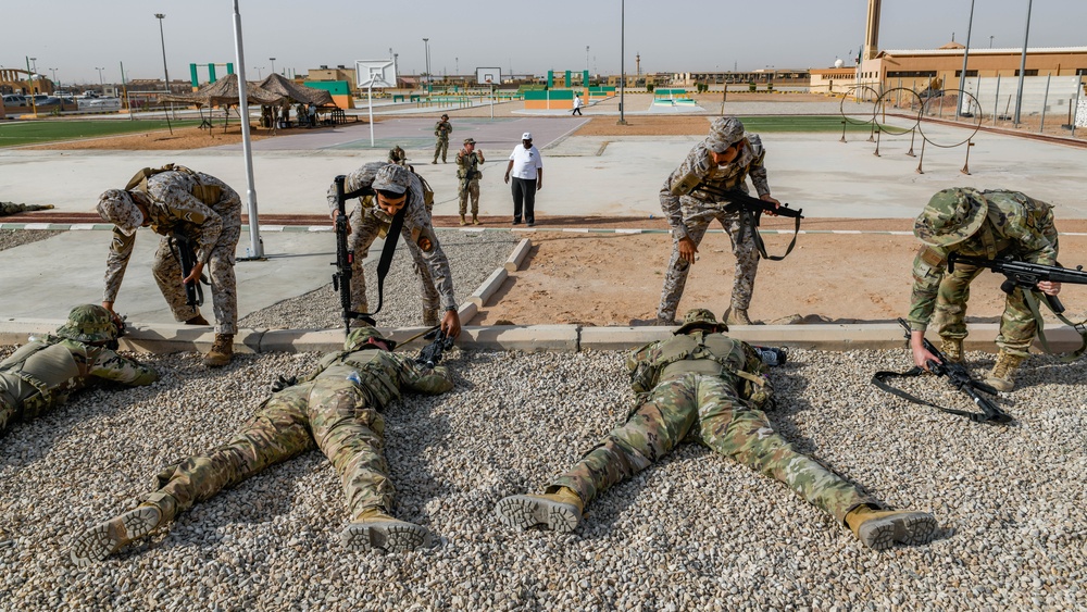 378th ESFS Defenders attend TFH Platoon Immersion with RSLF