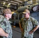 NAVCENT Deputy Commander and RBNF Aboard USS Sioux City