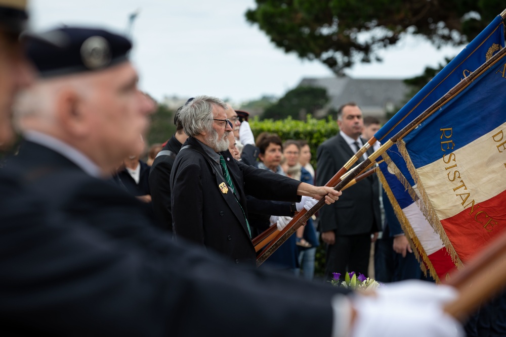 Kearsarge ARGMEU Participates in Independence Day Ceremony in Brest, France