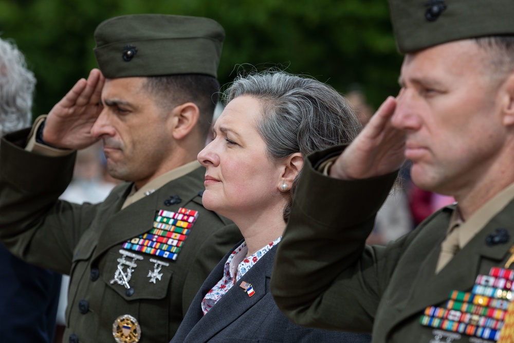 Kearsarge ARGMEU Participates in Independence Day Ceremony in Brest, France