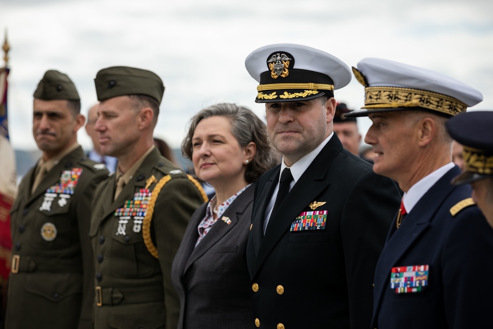 Kearsarge ARGMEU Participates in Independence Day Ceremony in Brest, France