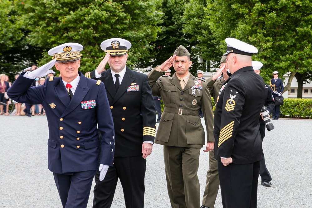 Kearsarge ARGMEU Participates in Independence Day Ceremony in Brest, France