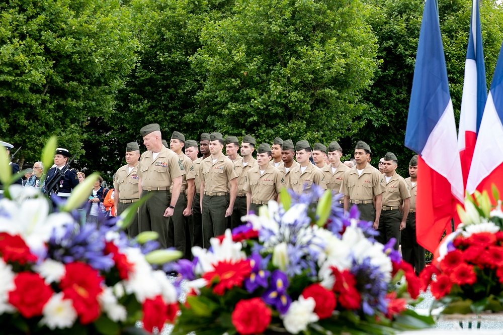 Kearsarge ARGMEU Participates in Independence Day Ceremony in Brest, France