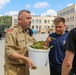 Soldiers Celebrate 4th of July with Sports and Polish WWII Reenactors