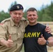 Soldiers Celebrate 4th of July with Sports and Polish WWII Reenactors