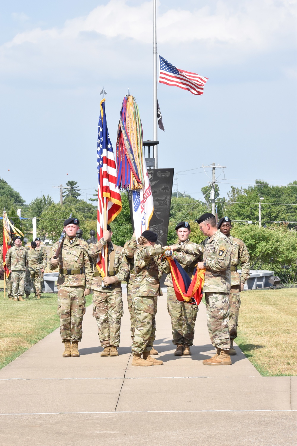 Screaming Eagle's Case Their Colors