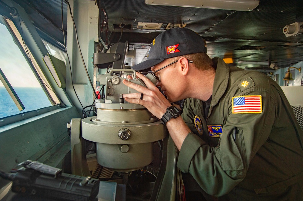 The Harry S. Truman Carrier Strike Group is on a scheduled deployment in the U.S. Naval Forces Europe area of operations, employed by U.S. Sixth Fleet to defend U.S., allied and partner interests.