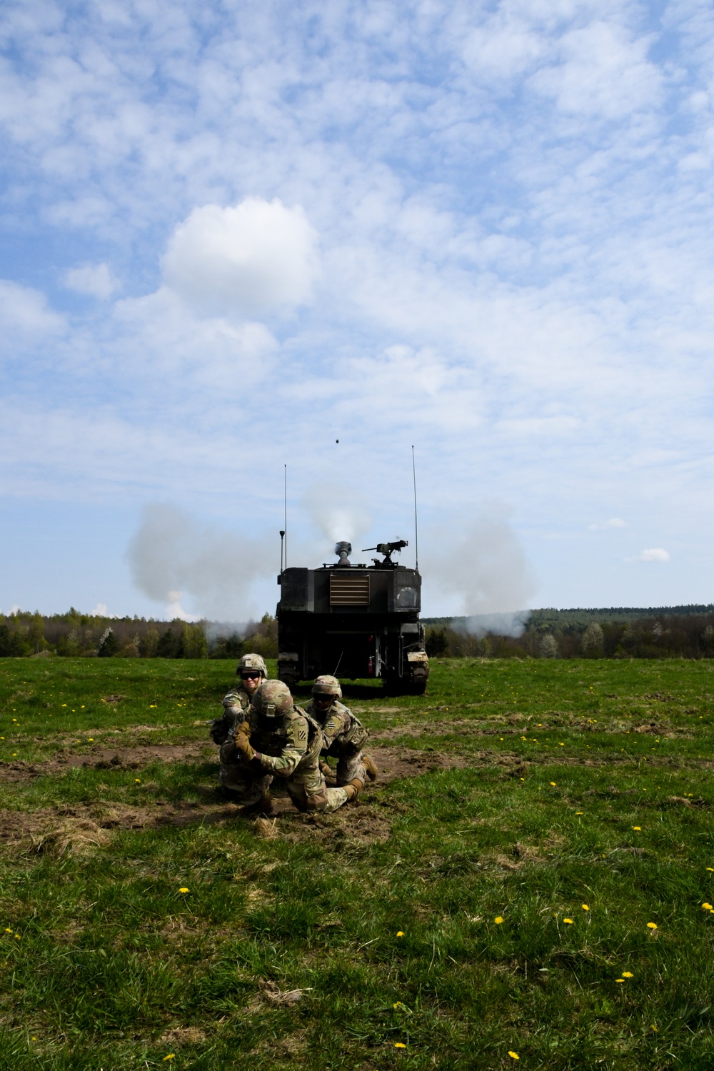 Paladin Live Fire Training Exercise