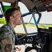 Student sits in MC-130J