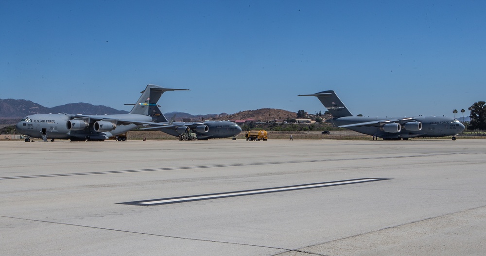 Marine Light Attack helicopter Squadron 267, United States Air Force, Demonstrate Offensive Air Support