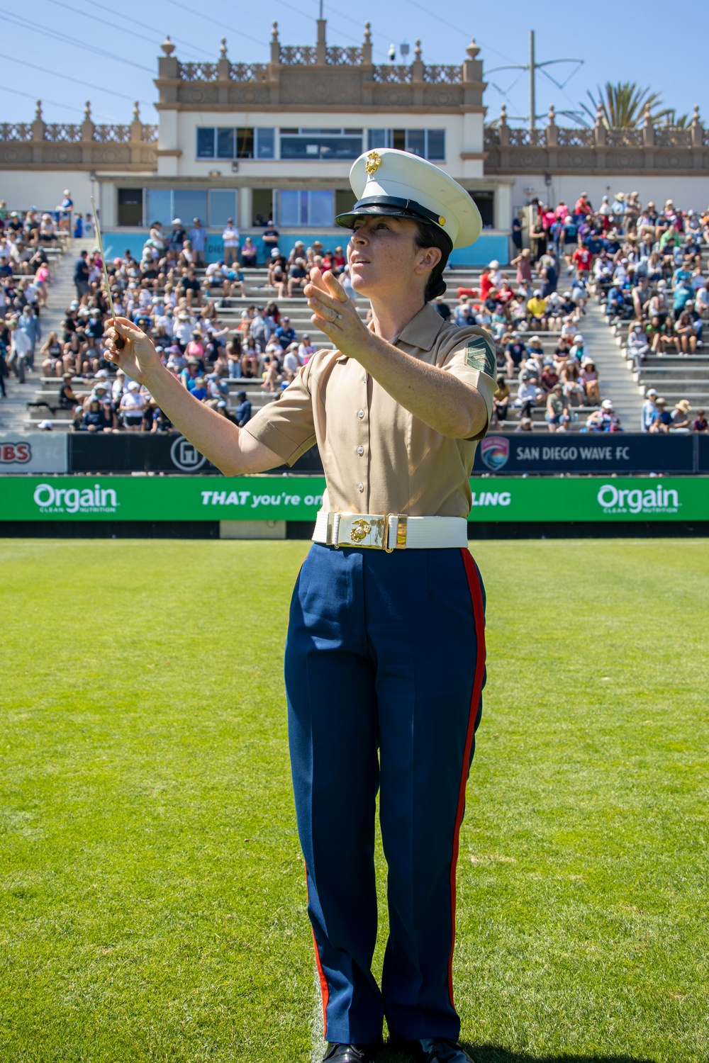 Marine Band San Diego Halftime Performance