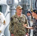 Vice Adm. Michael Boyle visit to HMAS Supply