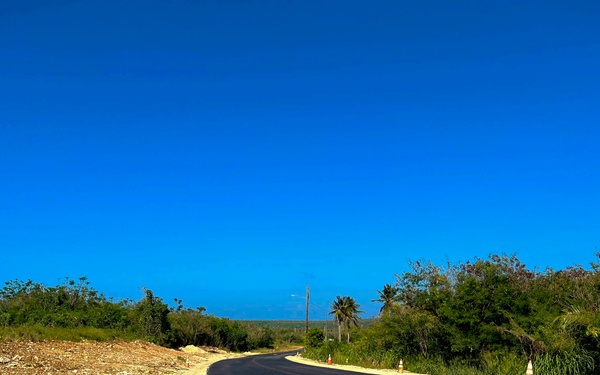 U.S. Navy Seabees and U.S. Marines accomplish a wide scope of engineering projects while at Expeditionary Camp Tinian