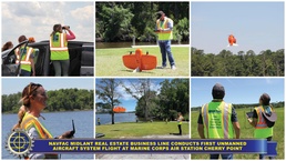 NAVFAC MIDLANT REBL Team Conducts First UAS Flight at MCAS Cherry Point