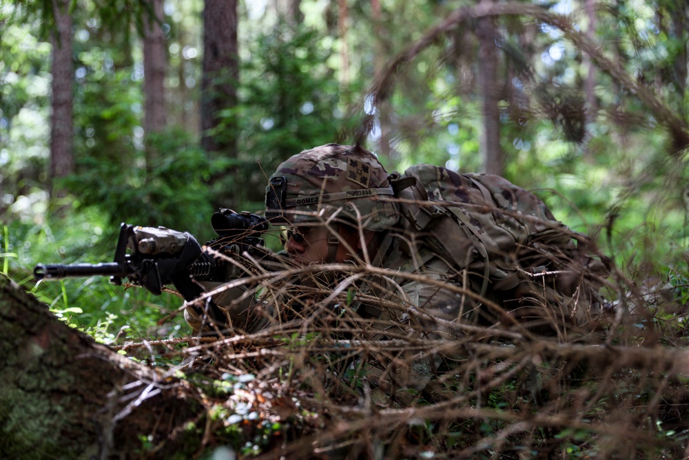 4-10 Cav Trains Scout Tactics To The Finnish army