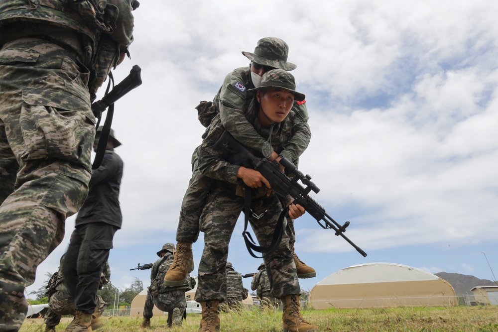 RIMPAC 2022: ROK Marines participate in jungle training