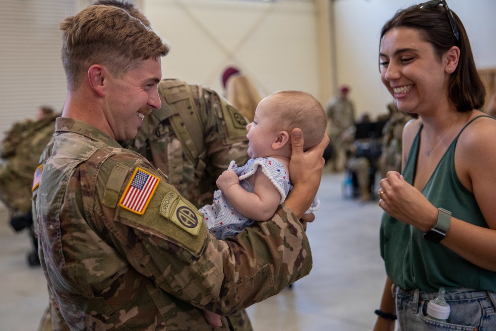 Paratroopers Return to Fort Bragg