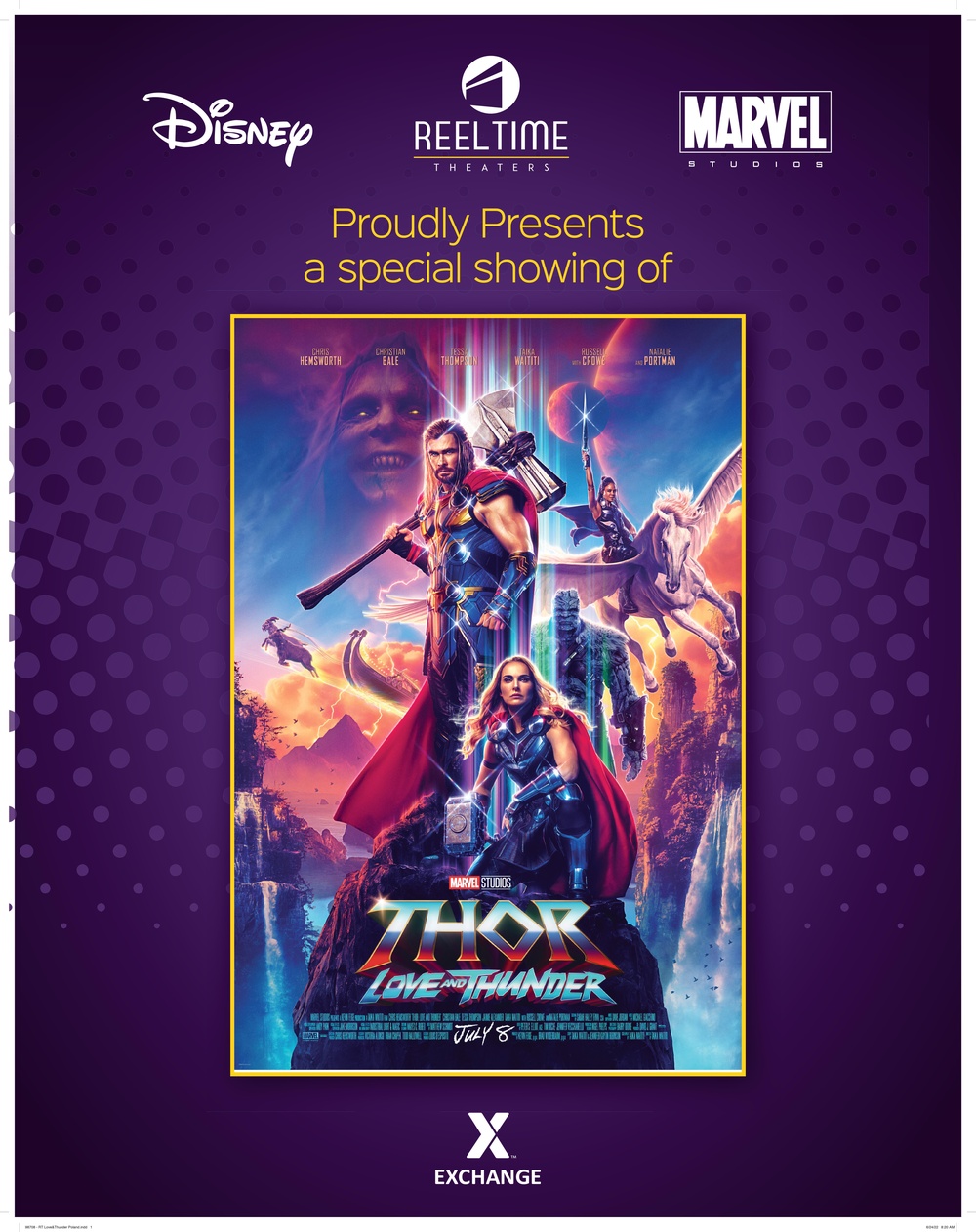 Thor: Love and Thunder - When will the movie be released on Disney