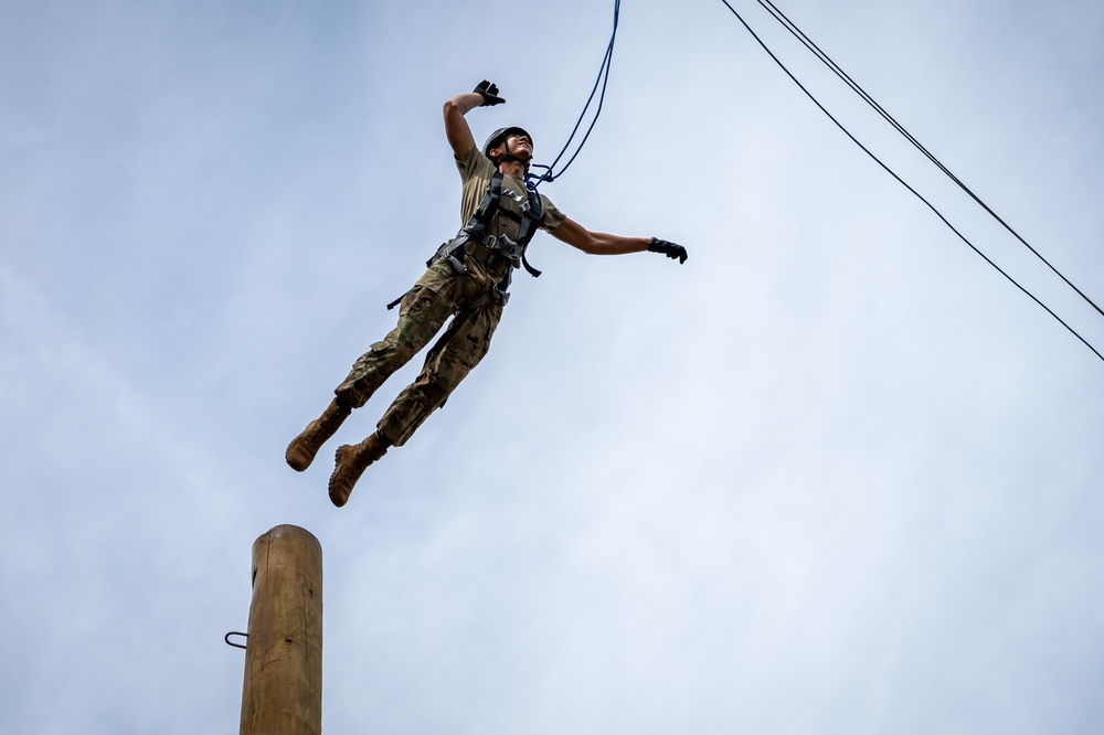 USAFA Cadets Tackle New Outdoor Leadership Complex