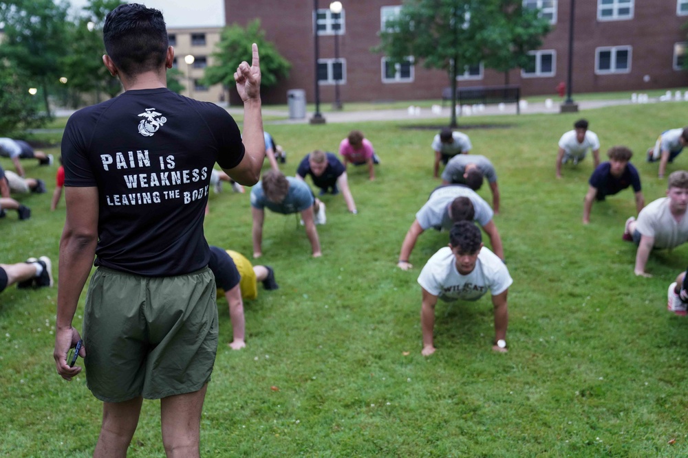 1st Marine Corps District Marines Volunteer at the 2022 NY American Legion Boys State