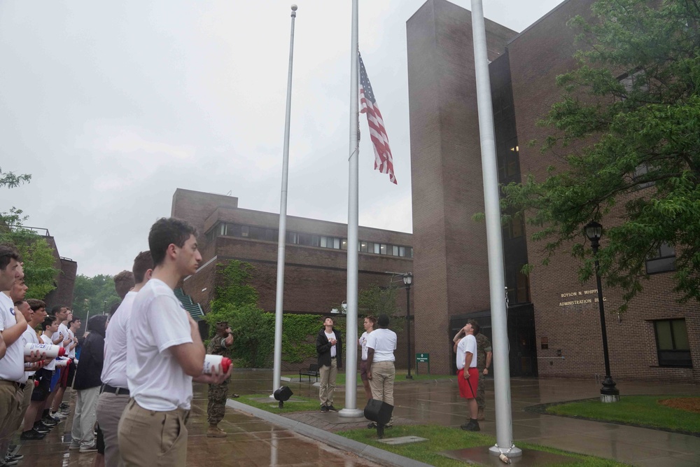 1st Marine Corps District Marines Volunteer at the 2022 NY American Legion Boys State