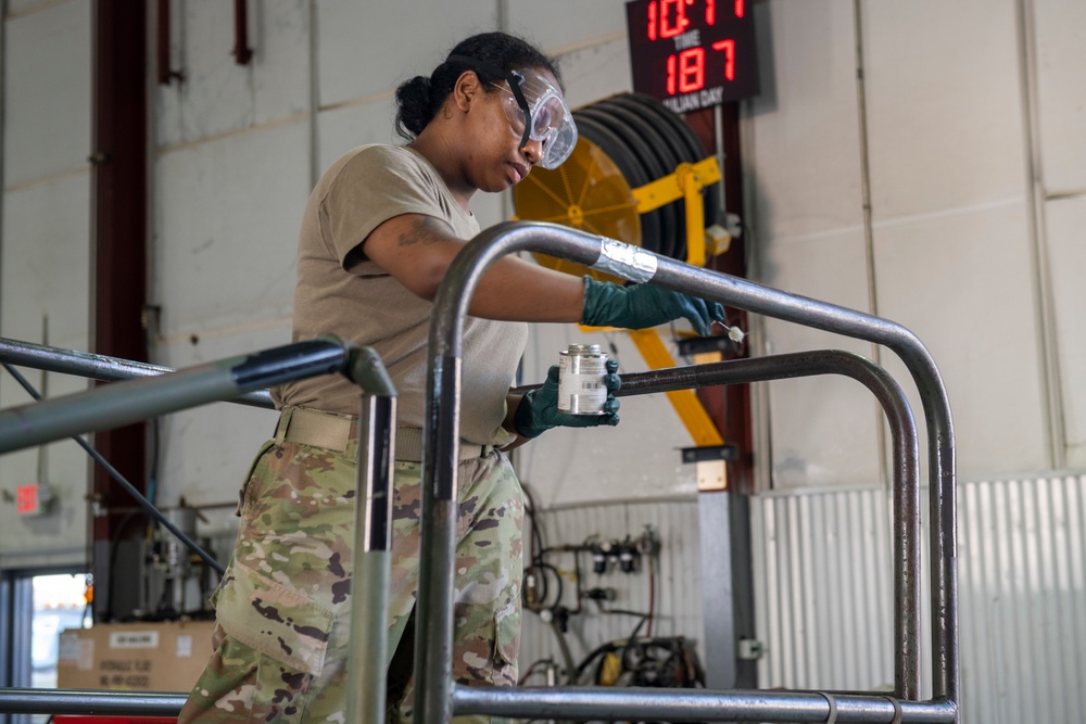 512th Maintenance Squadron Routine Maintenance