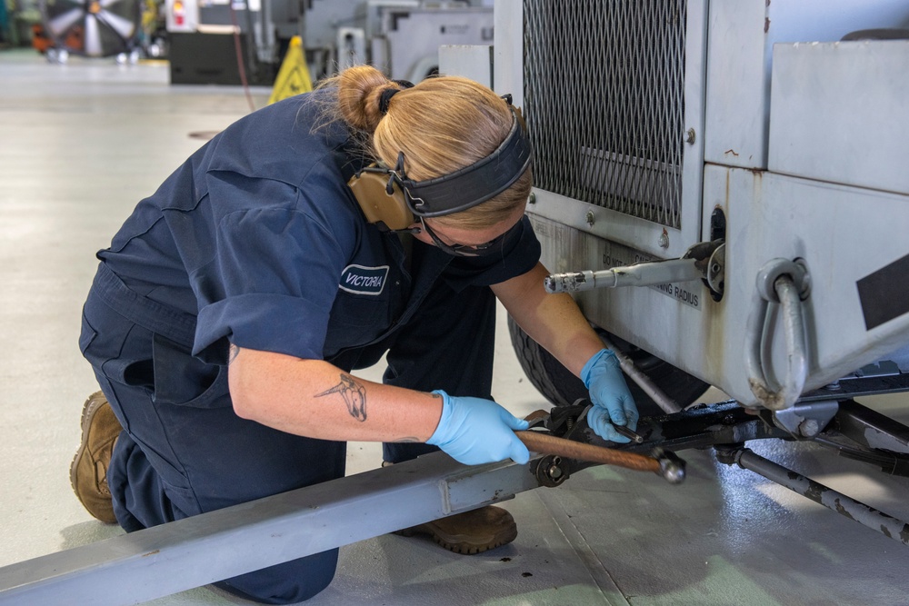 512th Maintenance Squadron Routine Maintenance