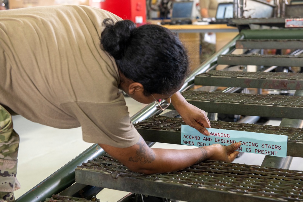 512th Maintenance Squadron Routine Maintenance