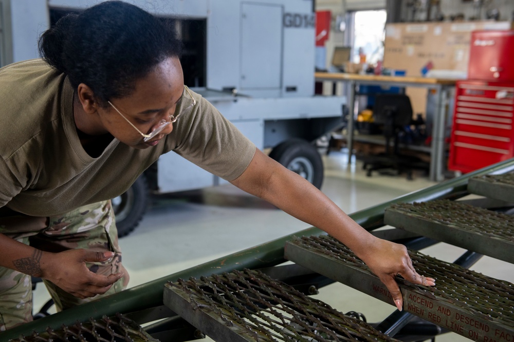 512th Maintenance Squadron Routine Maintenance