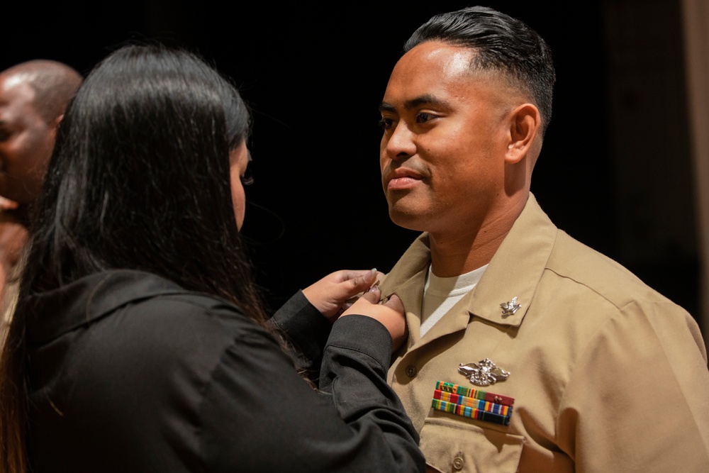 Navy Petty Officer Frocking Ceremony