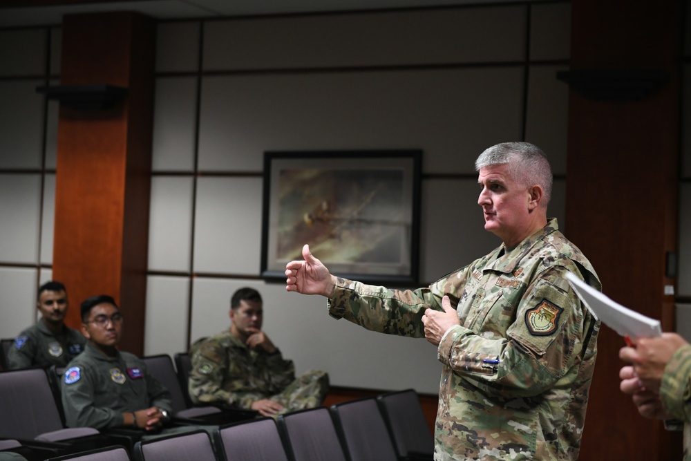 DVIDS - Images - Major General Albert Miller visits McConnell [Image 1 ...