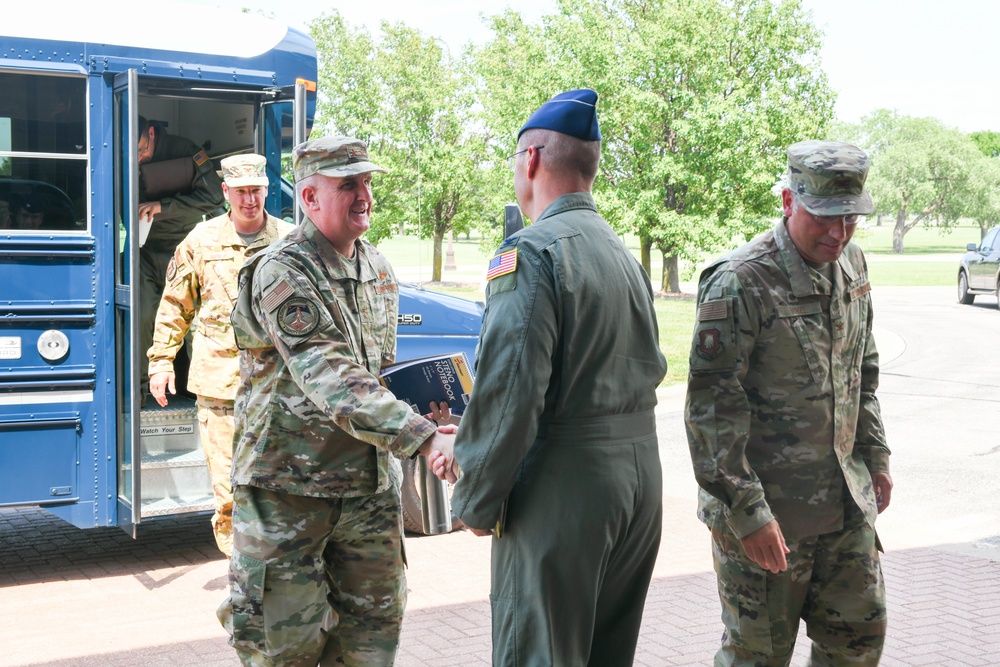 DVIDS - Images - Major General Albert Miller visits McConnell [Image 2 ...