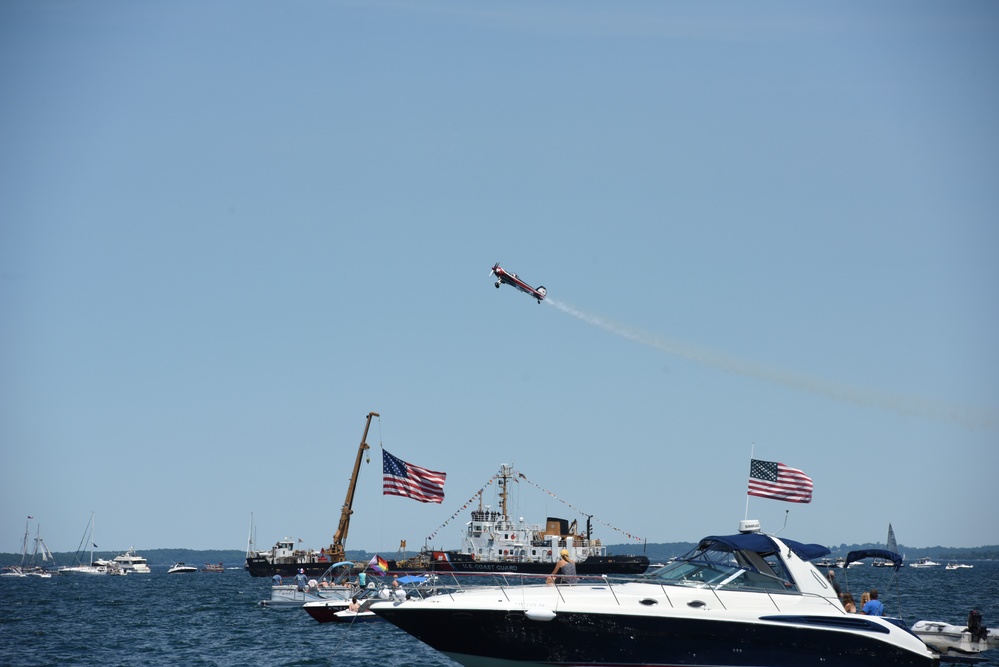 U.S. Coast Guard Air Station Traverse City open ramp day and National Cherry Festival airshow