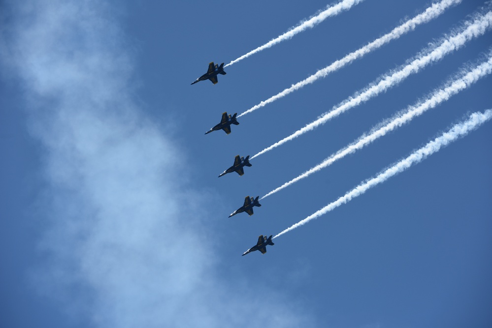 U.S. Coast Guard Air Station Traverse City open ramp day and National Cherry Festival airshow