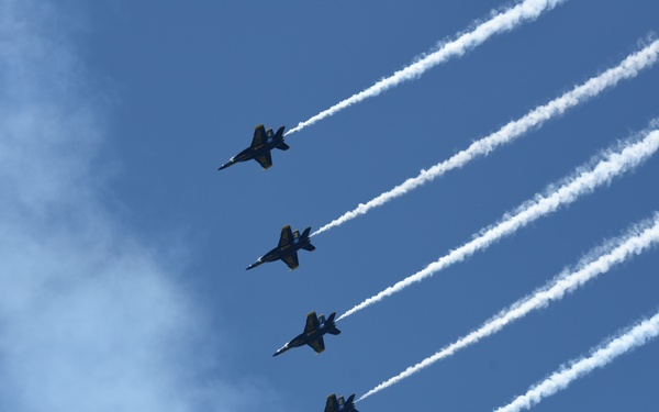 U.S. Coast Guard Air Station Traverse City open ramp day and National Cherry Festival airshow