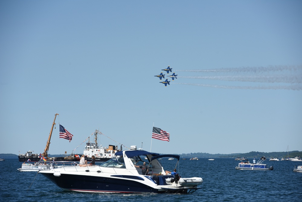 U.S. Coast Guard Air Station Traverse City open ramp day and National Cherry Festival airshow