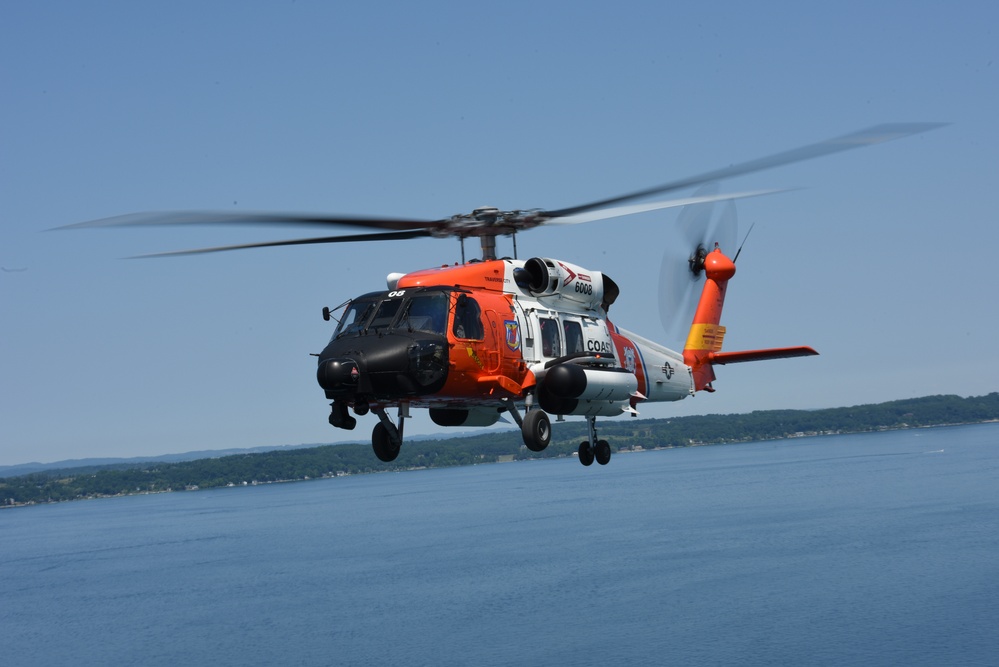 U.S. Coast Guard Air Station Traverse City open ramp day and National Cherry Festival airshow