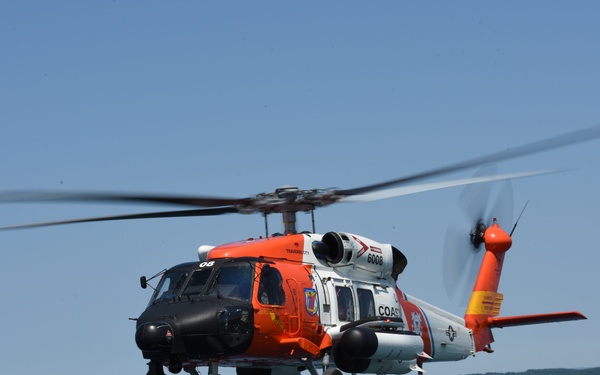U.S. Coast Guard Air Station Traverse City open ramp day and National Cherry Festival airshow