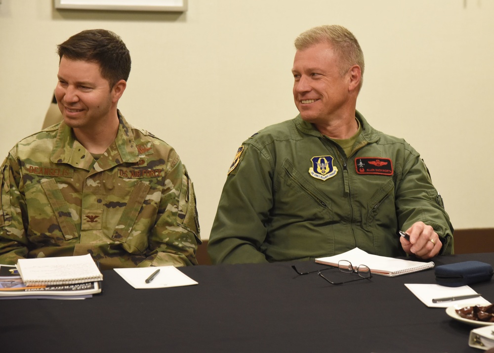 10th Air Force holds annual commanders and command chiefs conference