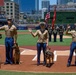 Marines visit the San Diego Padres