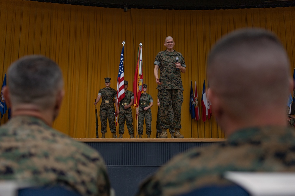 1st Marine Aircraft Wing Sergeant Major Appointment Ceremony