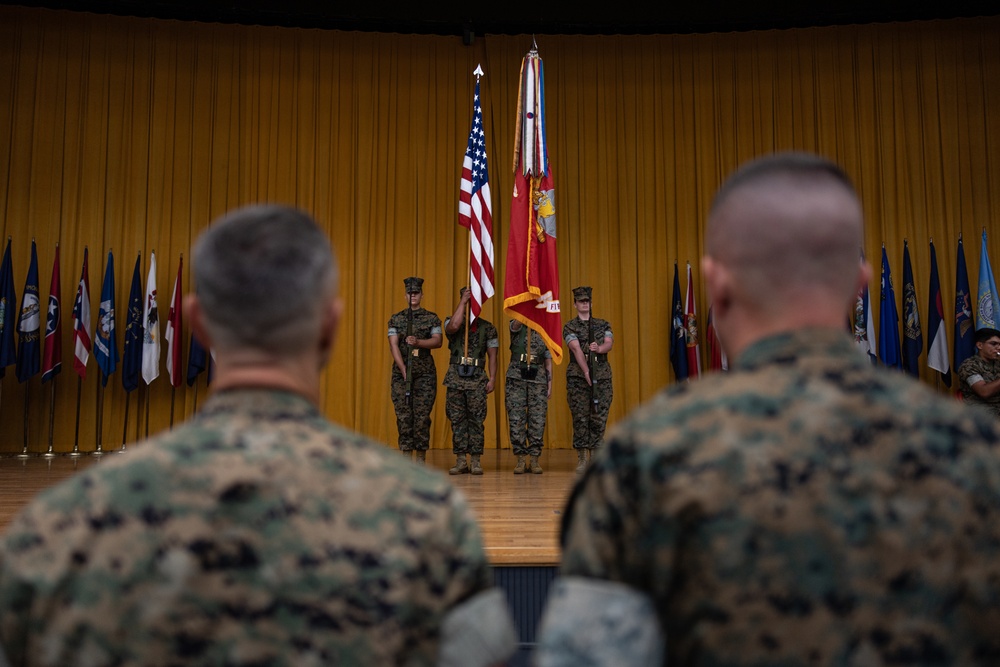 1st Marine Aircraft Wing Sergeant Major Appointment Ceremony