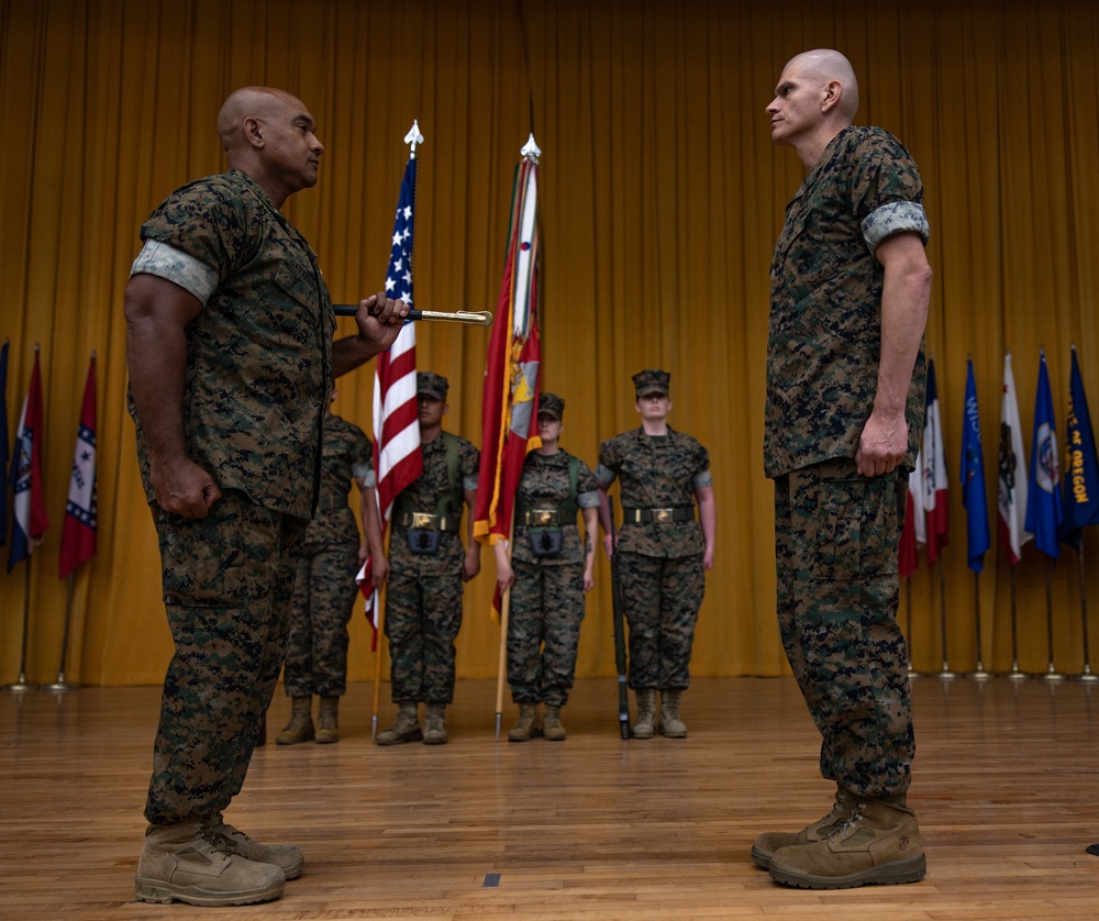 1st Marine Aircraft Wing Sergeant Major Appointment Ceremony