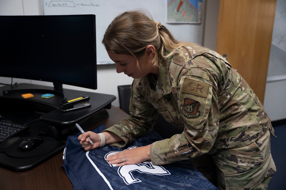 Linebacker of the Week: Tech Sgt. Lauren Hayes