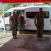 U.S. Marine Corps Maj. Gen. Stephen E. Liszewski tours Marine Corps Air Station Futenma