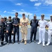 HMCS Vancouver hosts INS Satpura air crew during RIMPAC 2022