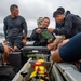 Japan Maritime Self-Defense Force Sailors Conduct AUV Calibration